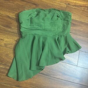 Parker olive green NWT cute top SZ 10